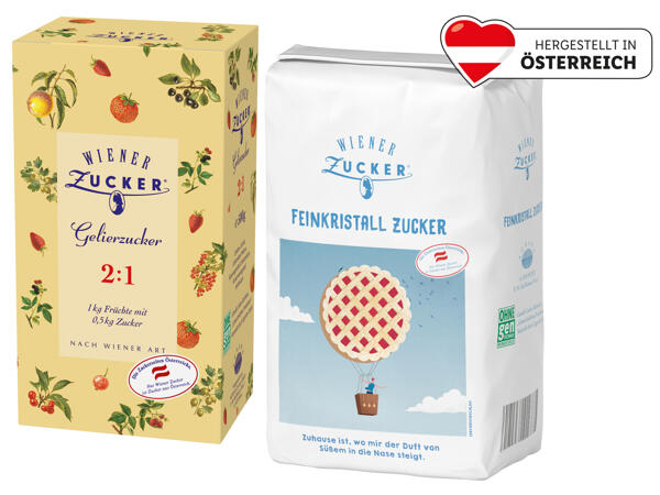 Wiener Zucker Feinkristallzucker oder Gelierzucker 2:1