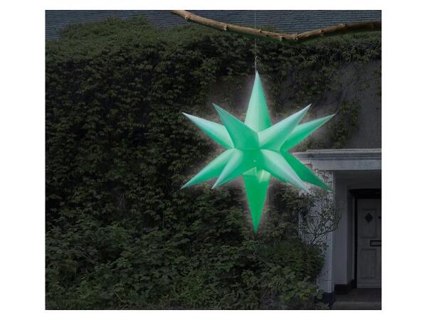 Samonafukovací vánoční LED figurka