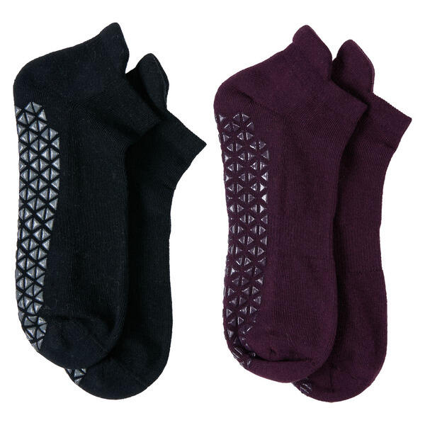Crane Gripper Socks Ankle Black/Wine