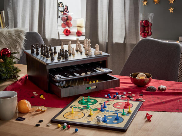 10-in-1 Wooden Game Collection