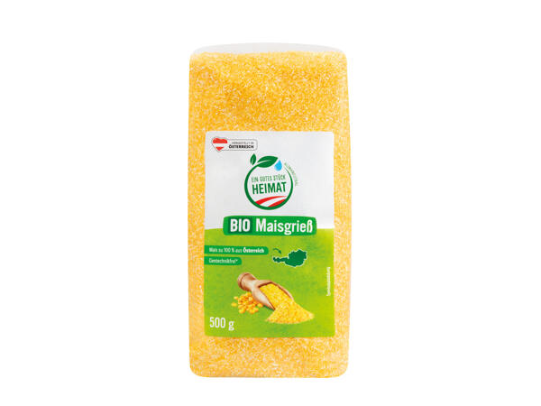 Bio-Maisgrieß