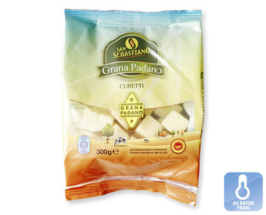 Cubes de Grana Padano