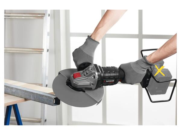 PARKSIDE PERFORMANCE(R) 40V Cordless Angle Grinder
