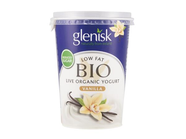 Glenisk Organic Low Fat Vanilla Yogurt