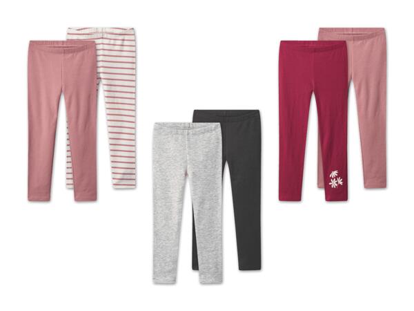 Kleinkinder Thermo Leggings, 2 Stück