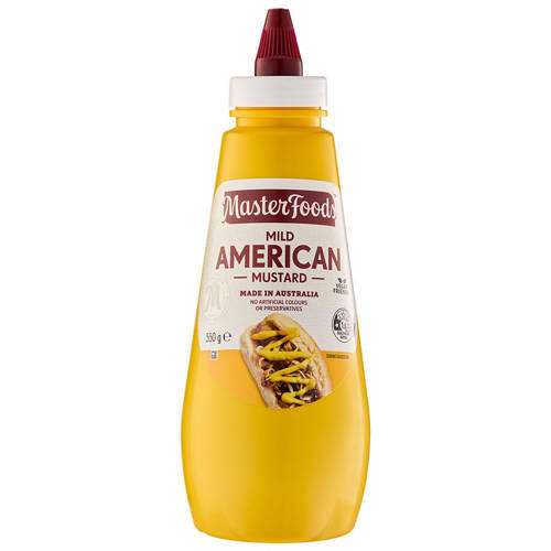 American Mild Mustard 550g