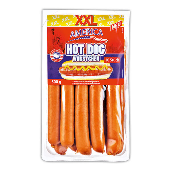 Hot Dog Würstchen