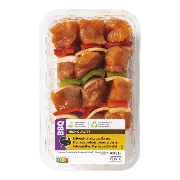 Kalkoenbrochettes, 3 st.