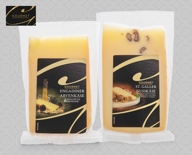GOURMET Arvenkäse/Nusskäse