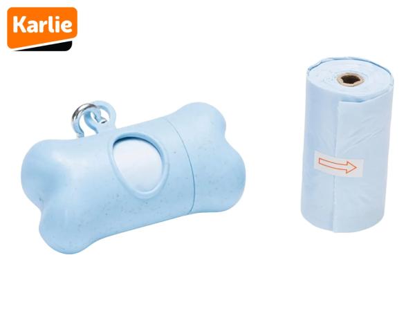 Blue Karlie Poop Bag Holder