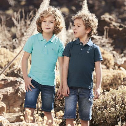 Poloshirts voor jongens, 2 st.