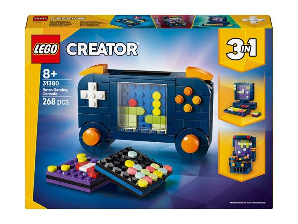 Retro Gaming Console Play Set
