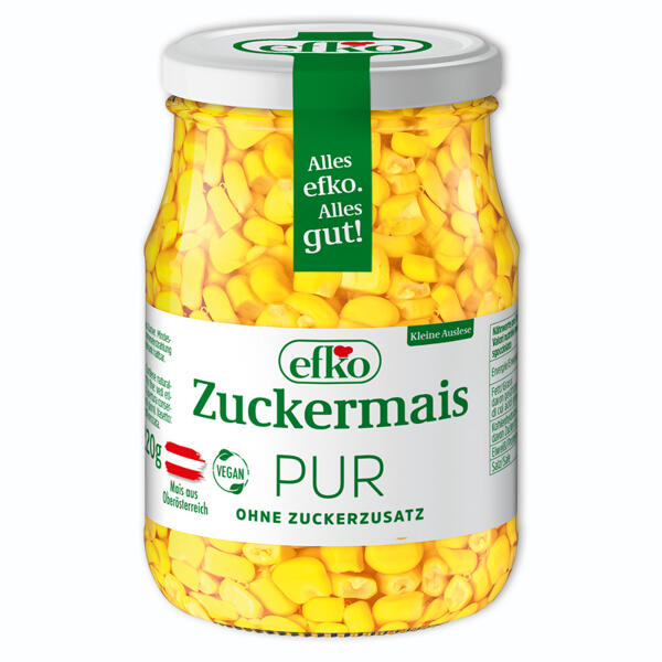Zuckermais Pur / Pfefferoni mild-fruchtig