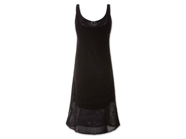 Damen Häkel-Midikleid