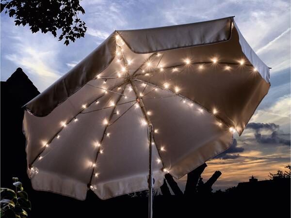 LIVARNO HOME LED-parasolkæde