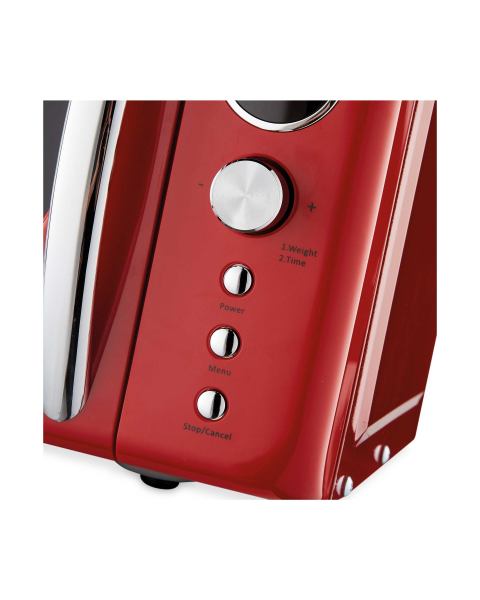 Ambiano Red Retro Microwave