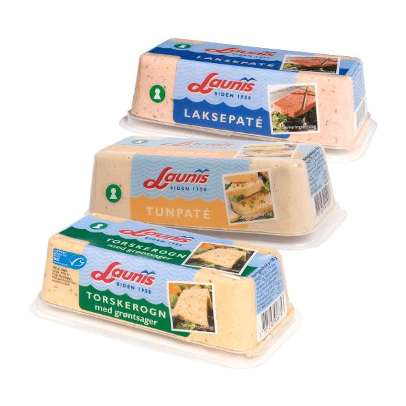 Laksepaté, tunpaté eller torskerogn