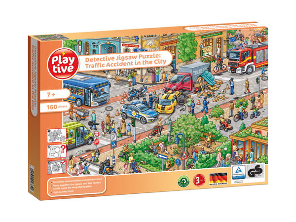 PLAYTIVE(R) Detektiv puslespil