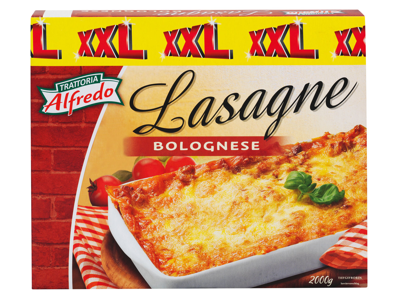 TRATTORIA ALFREDO Lasagne Bolognese XXL