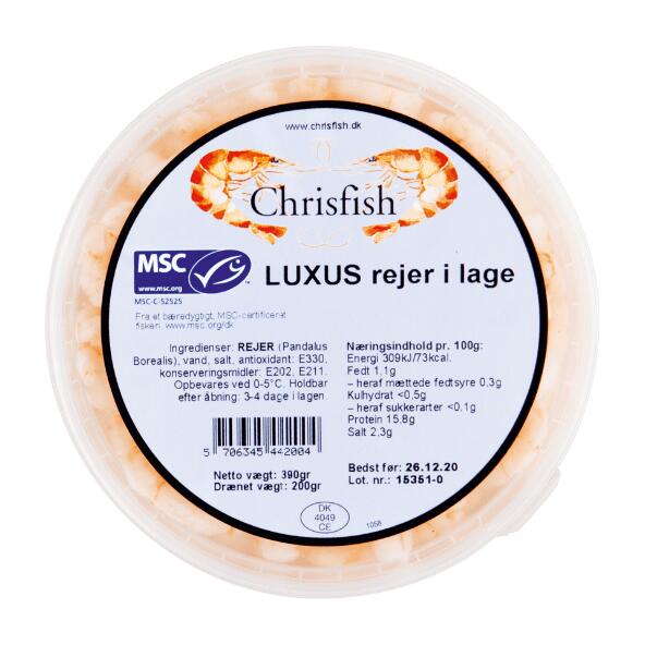 CHRISFISH Rejer i lage