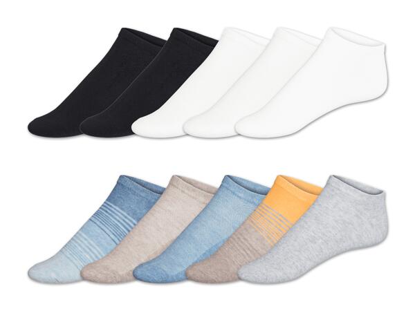 Damen Sneakersocken, 5 Paar
