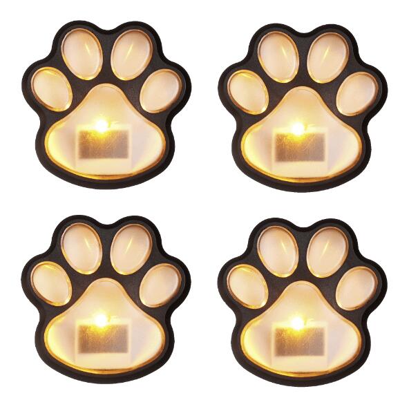 BELAVI(R) 				Piquets de terre décoratifs à énergie solaire, 4 pcs