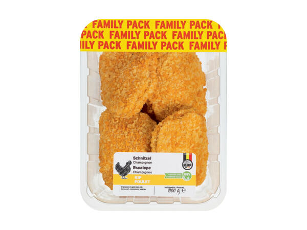 Escalopes de poulet croustillantes