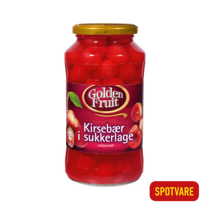 Kirsebær i sukkerlage