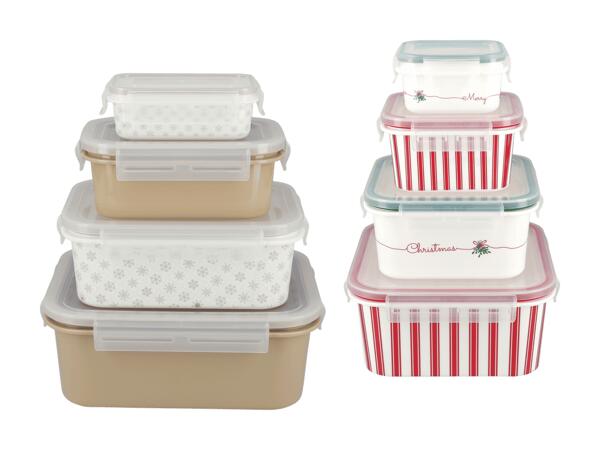Set de boîtes de conservation, 4 pièces