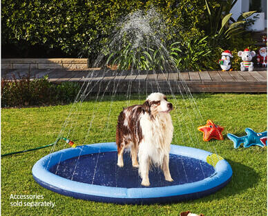 Pet Pool with Sprinkler