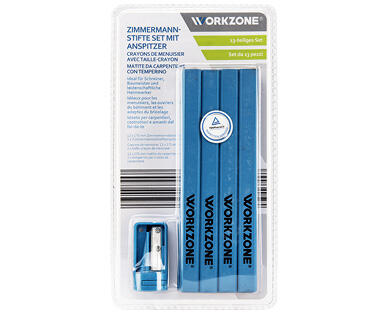 WORKZONE(R) ZIMMERMANN-STIFTE-SET, 13-TEILIG