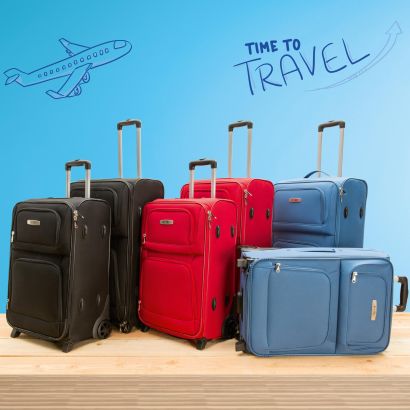 Set de valises trolley, 2 pcs