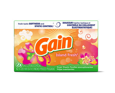 Gain Fresh Dryer Sheets