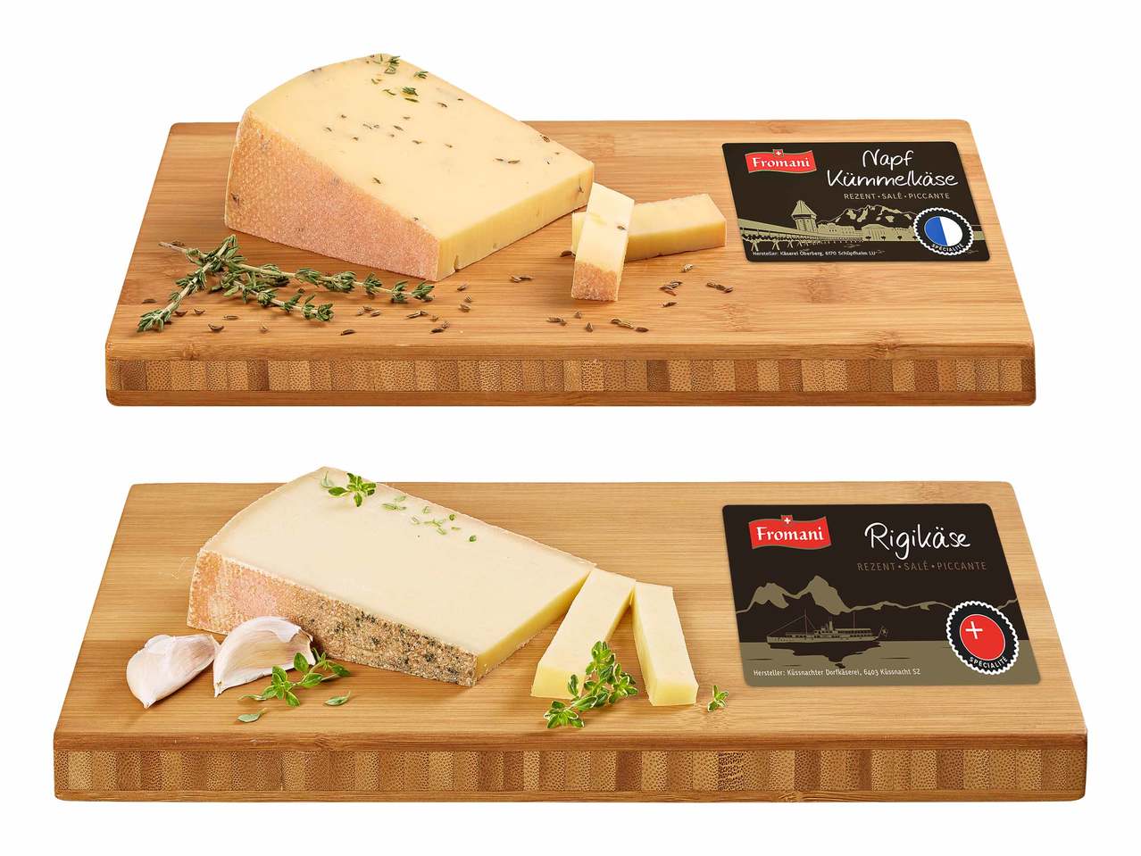 Fromage du Rigi/ fromage du napf au carvi