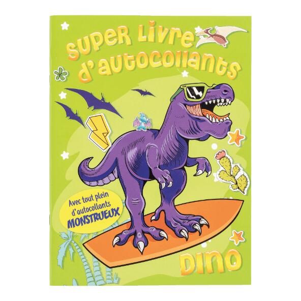 Livre de coloriage et d'autocollants