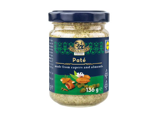Pâté aux câpres et aux amandes