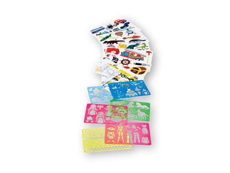 UNITED OFFICE KIDS Stencil Set
