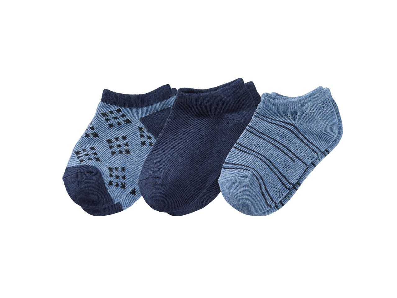 LUPILU(R) Sneakersstrømper 3-pak