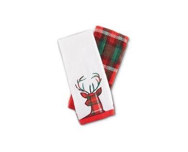 Merry Moments 2-Piece Holiday Towel Set