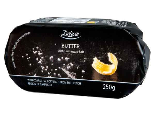 Butter mit Camargue Meersalz