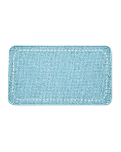 Bordered Washable Door Mat