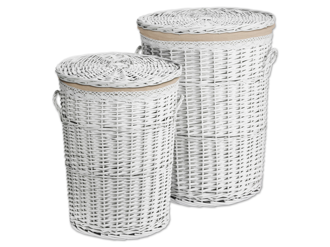 LIVARNO LIVING(R) Wäschekorb-Set, 2-teilig