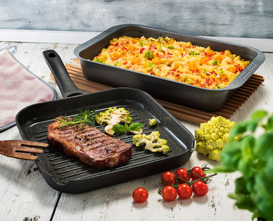 CROFTON Aluguss-Grillpfanne