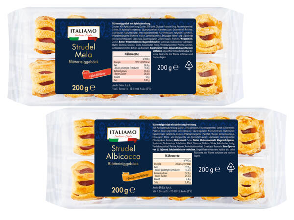 Blätterteig mit Marillenglasur