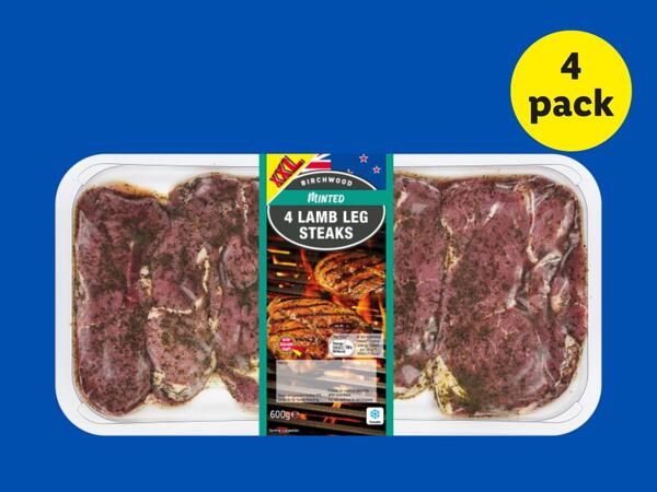 Birchwood 4 Minted Lamb Leg Steaks