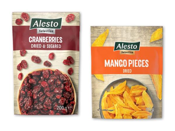 ALESTO Tørrede tranebær eller mango