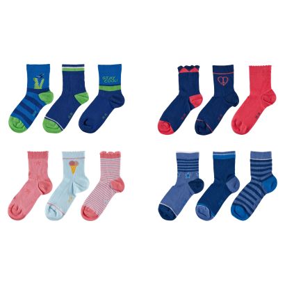 Kindersocken, 3 Paar