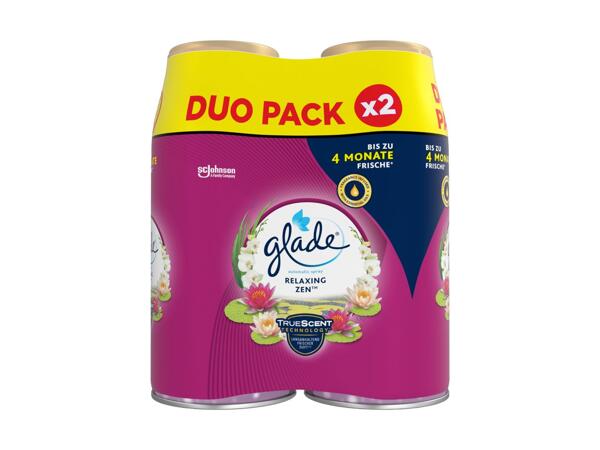 Recharge spray automatique Glade, pack de 2