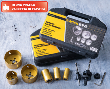 Set di seghe a tazza WORKZONE(R)