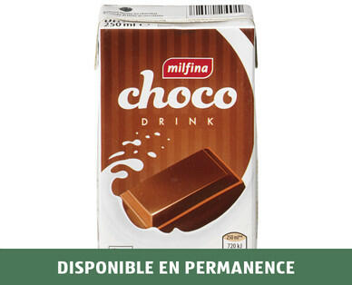 MILFINA 
 BOISSON AU CHOCOLAT